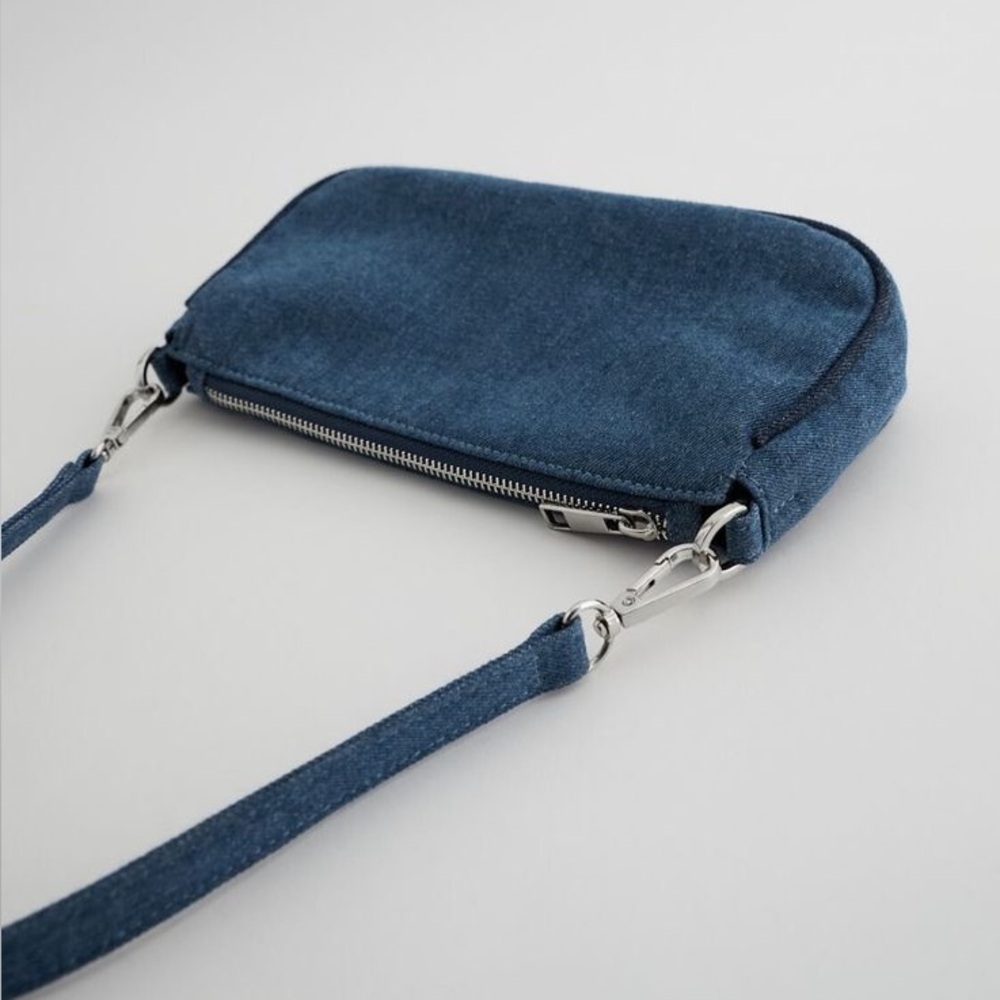 Zara crossbody/shoulder denim bag